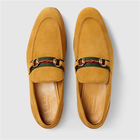 gucci red loafers men|Gucci suede loafers men.